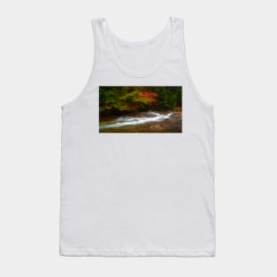 Stream in Franconia Notch State Park Tank Top